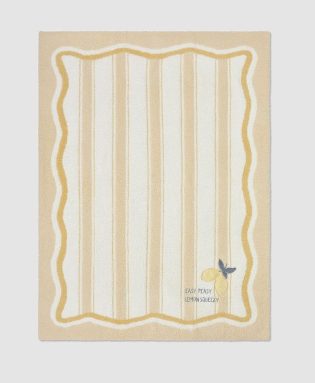 Cozy Chic lemon stroller blanket soft baby blanket
