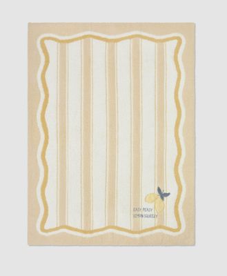 Cozy Chic lemon stroller blanket soft baby blanket

