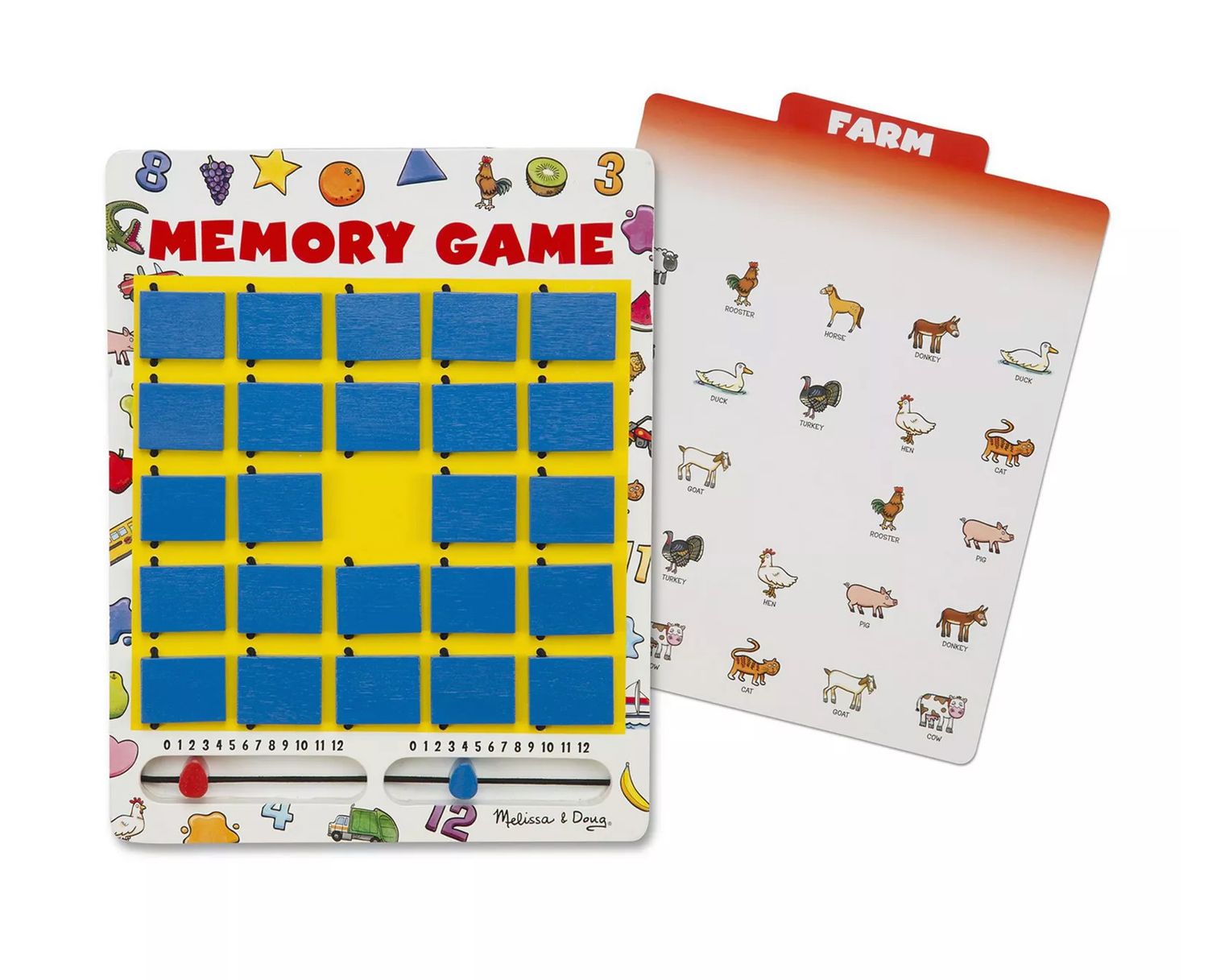 Flip to Win Memory Game featuring colorful matching cards for kids to build memory, focus, and cognitive skills 
