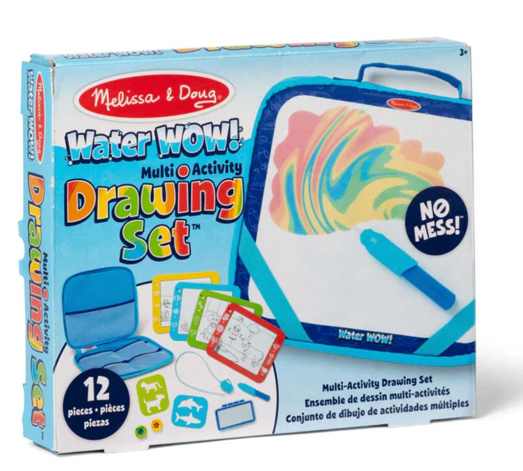 Melissa &amp; Doug Water Wow multi-activity drawing set reusable mess-free coloring book for kids at Daffodils Gift Shoppe