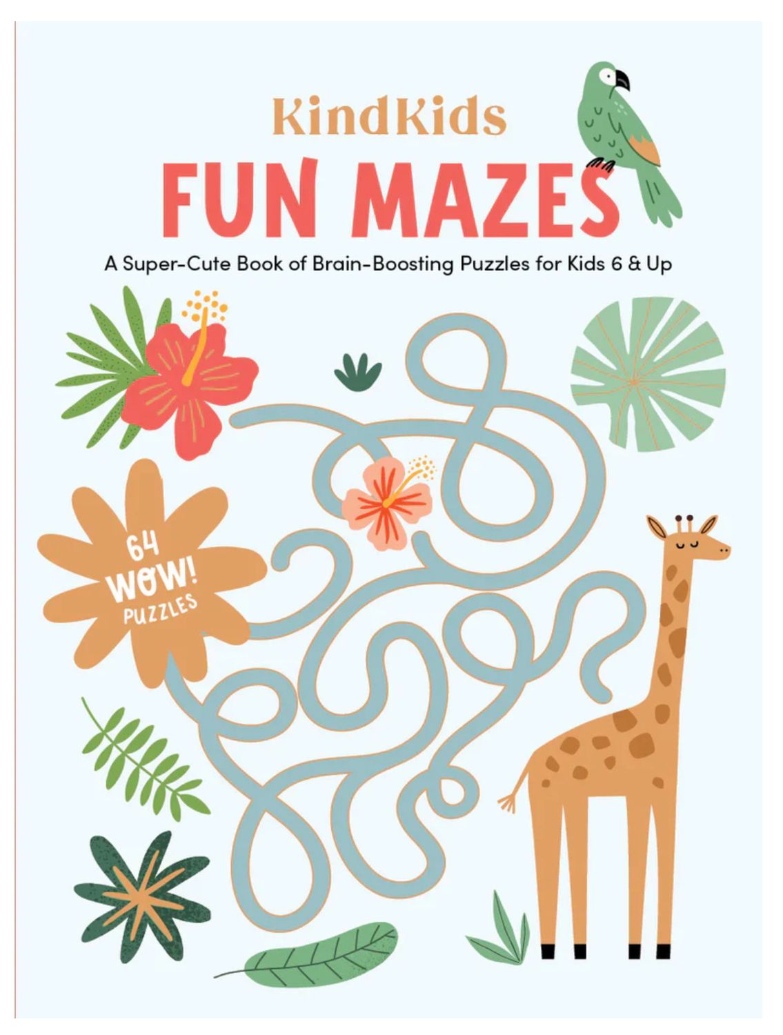 Kind Kids Fun Mazes activity book for children featuring educational maze puzzles that encourage kindness and problem solving