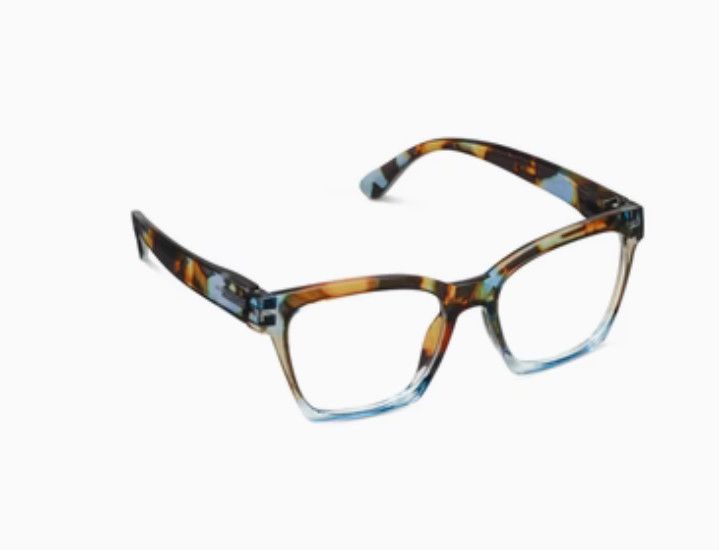 Peepers Birdie Blue Quartz Colorblock, Strength: +1.25