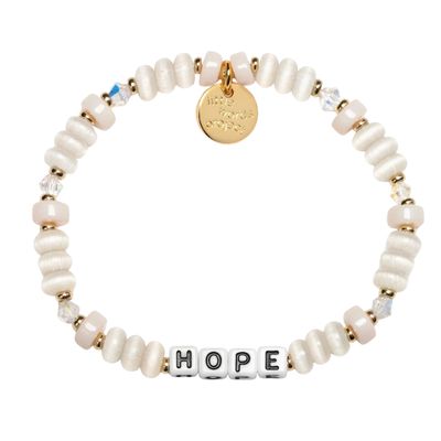 Hope Cozy Winter White | Little Words Project Bracelet