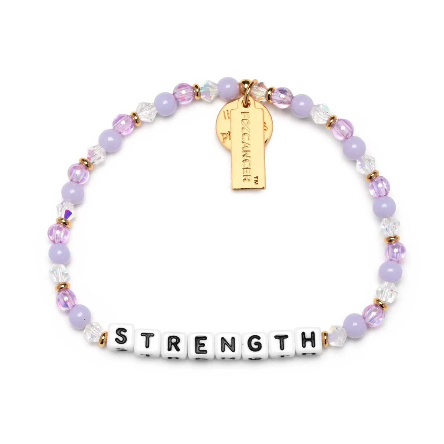 Strength Purple Haze  | Little Words Project Bracelet