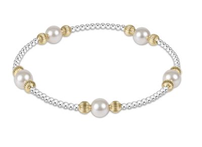 enewton Purpose Pearl 6mm Dignity Pearl Bracelet with classic gold accents at our Poughkeepsie NY boutique.