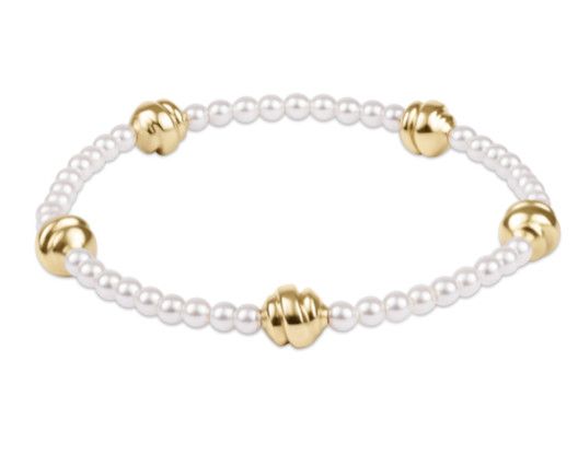 enewton Admire Small Gold 3mm Pearl Bracelet at our Poughkeepsie NY boutique.