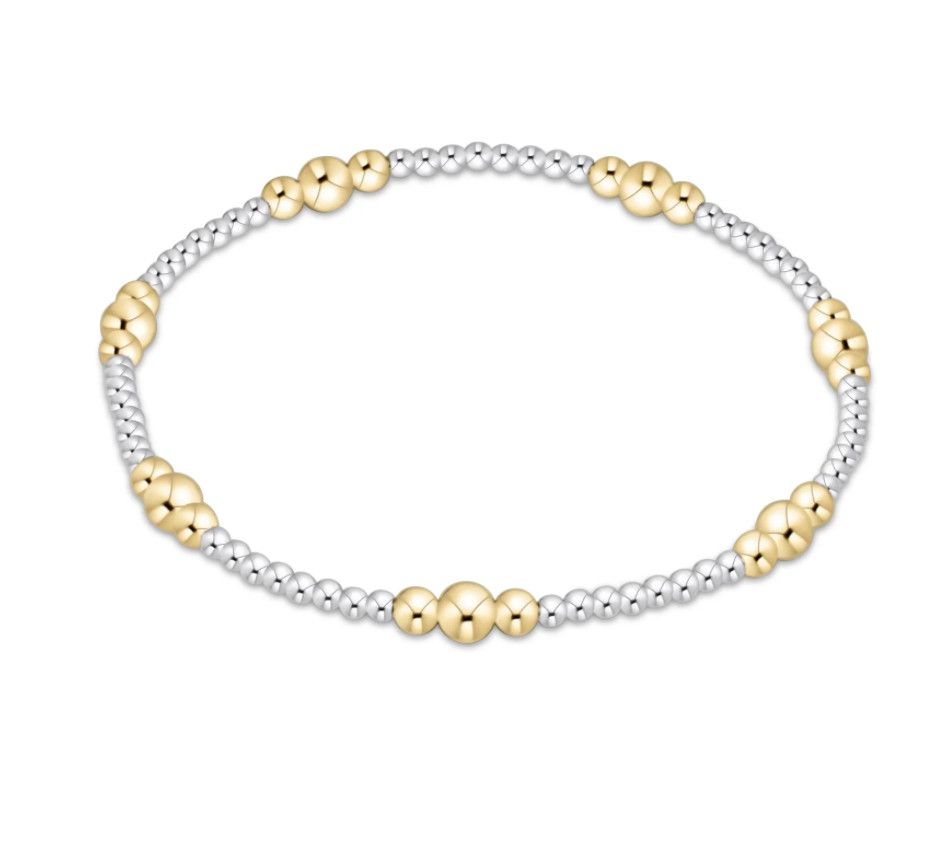 enewton Purpose Gold 4mm Bead Bracelet Mixed Metal at our Poughkeepsie NY boutique.