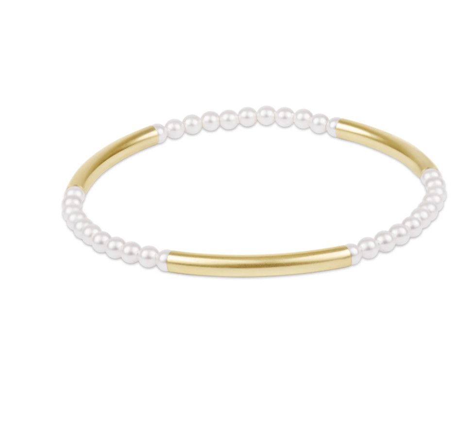 enewton Bliss Bar Pattern Pearl 3mm Bracelet at our Poughkeepsie NY boutique.