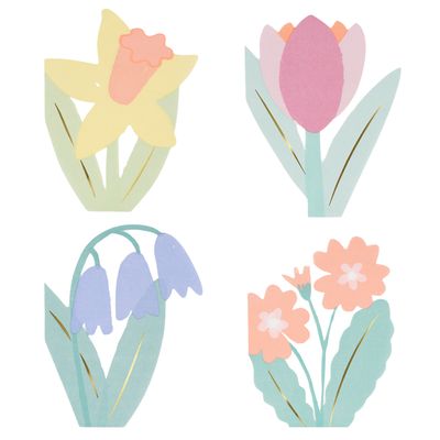 Spring Flower Napkins
