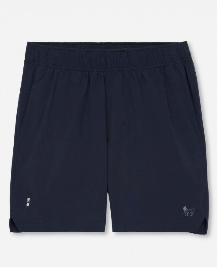 Black Goat Boys' Outline Athletic Shorts, Size: Youth Small