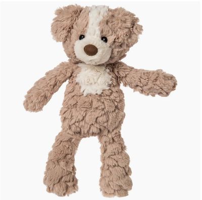 Putty Nursery hound plush with ultra-soft neutral fabric and floppy ears, perfect for babies and toddlers
