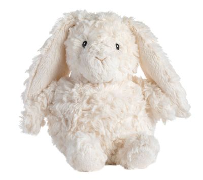 Again Friends Sunny Bunny plush with soft fabric and cheerful design, perfect for babies and toddlers
