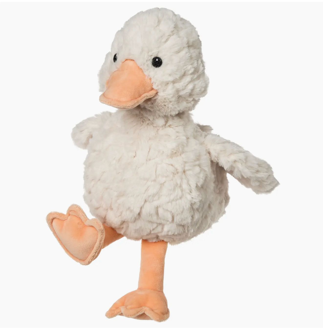 Waddles Putty Duck plush toy with soft cream fur, floppy wings, and cuddly design for babies and toddlers
