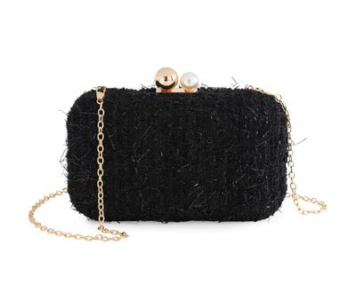 Mabel Minaudiere Clutch Black