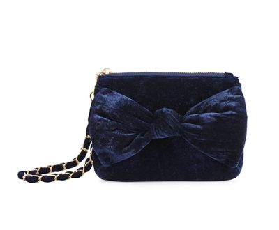 Bea Bow Wristlet Midnight