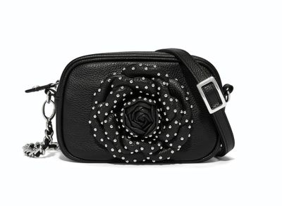 Rosie Beaded Camera Bag Black