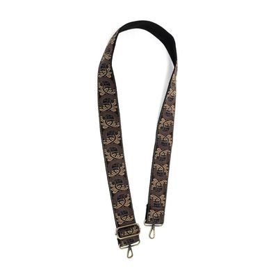 Neutral Blooming Poppy Guitar Strap