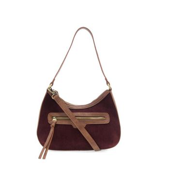 Corduroy Hallie Hobo Wine