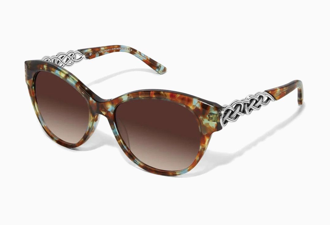 Interlok Braid Blue Havana Sunglasses