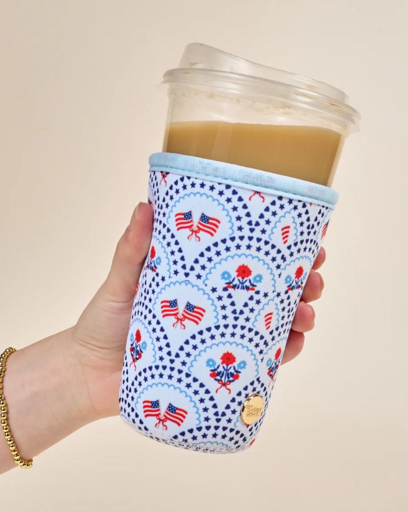 Large-All-American Darling Sip Savvy Drink Sleeve