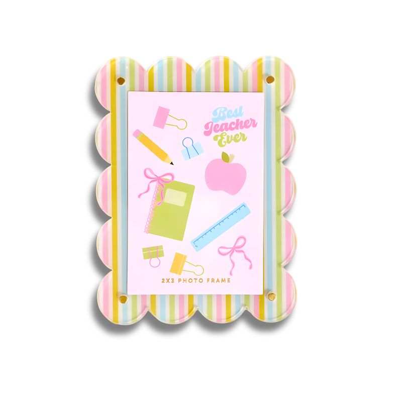 Color Me Happy Mini Acrylic Picture Frame Magnet