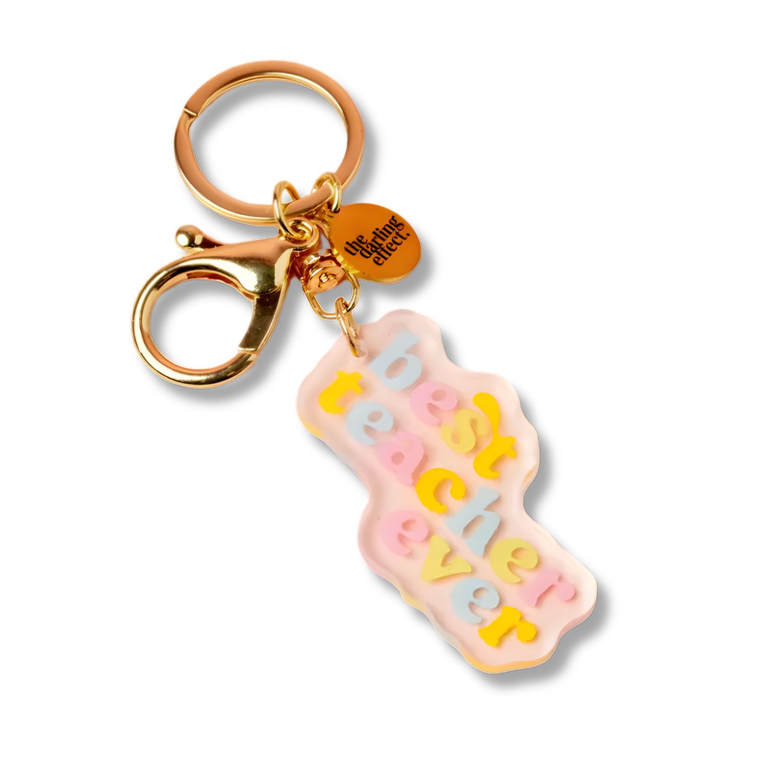 Best Teacher Ever Acrylic Keychain