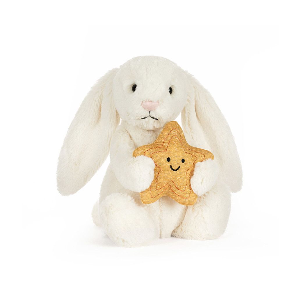 Cream Bunny With Star