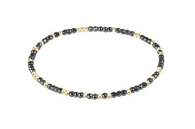 Hope Unwritten Hematite 2mm Bracelet