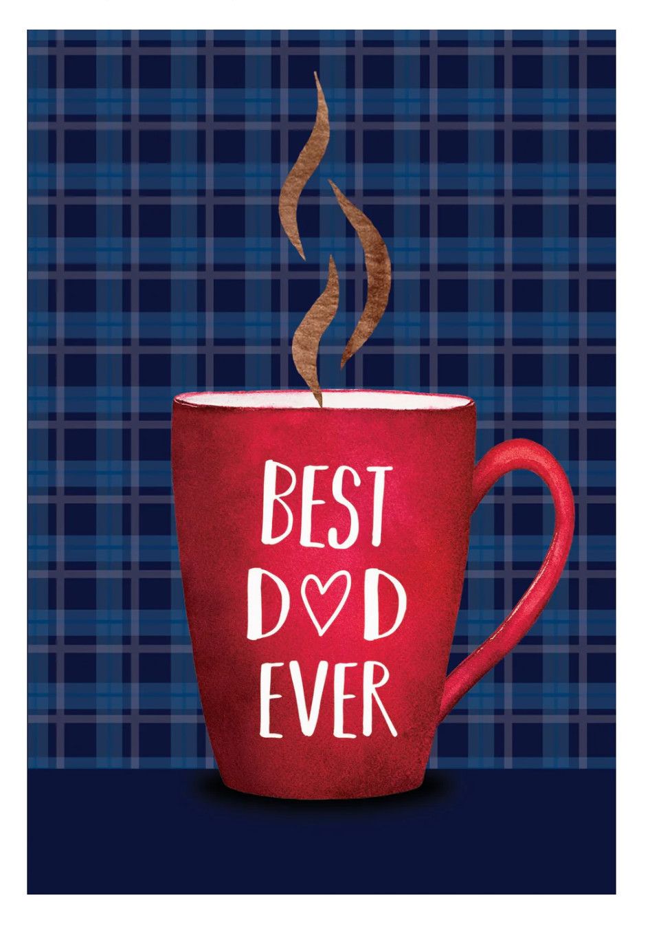 Best Dad Mug Father's Day Card
