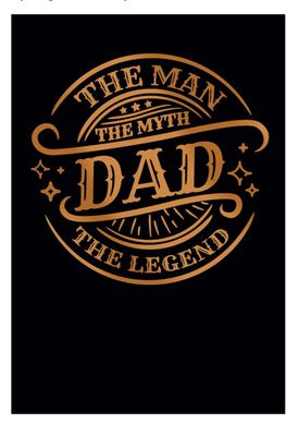Man Myth Legend Father's Day Card