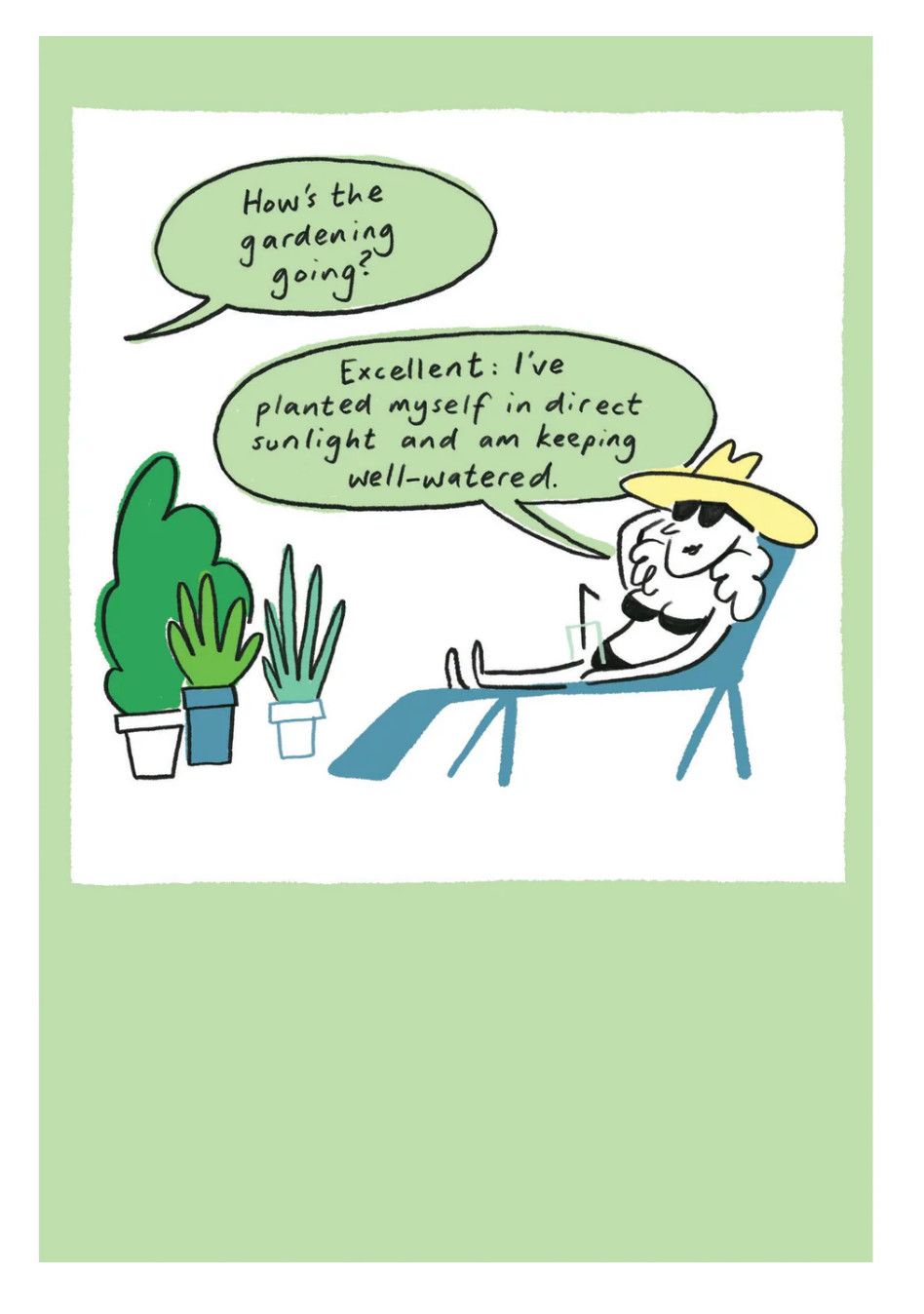 Well Watered Mother's Day Card