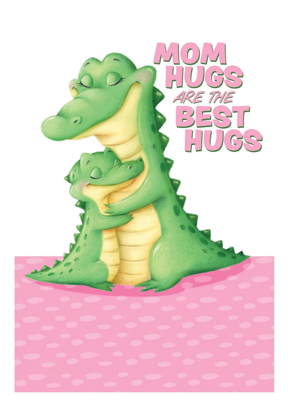 Gator Hug Mother's Day Card