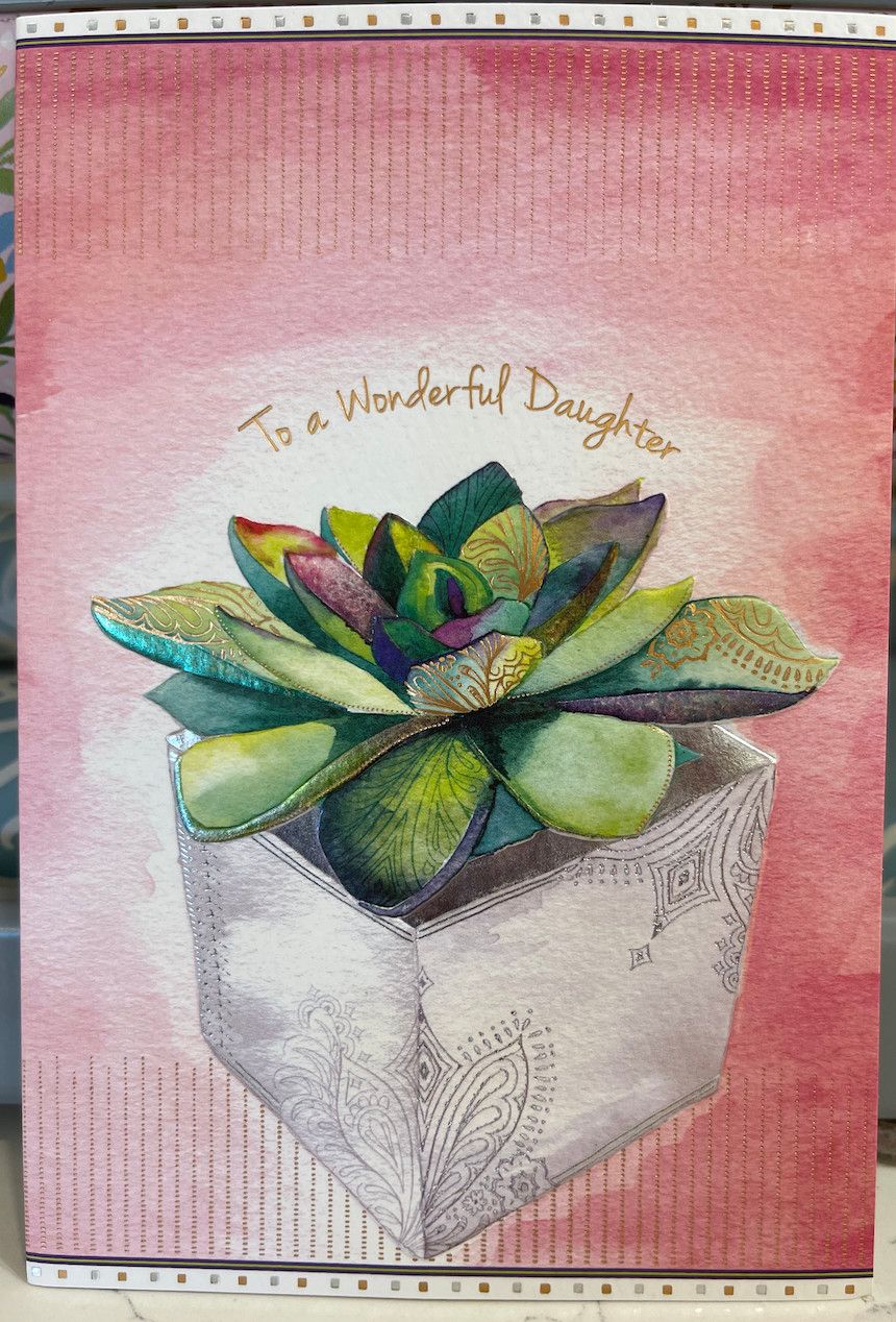 To A Wonderful Daughter, Mother's Day