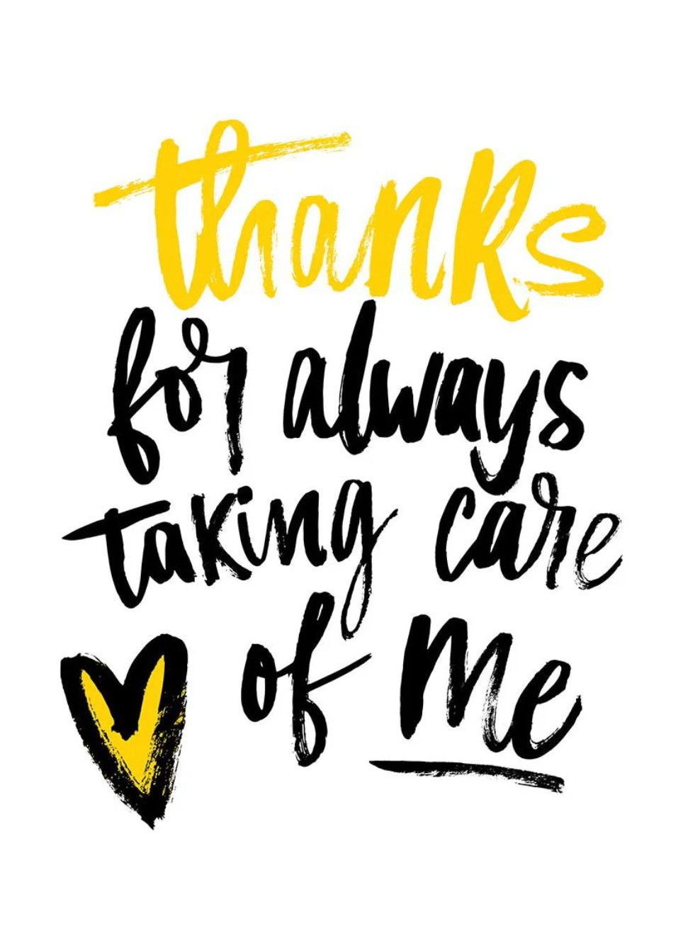 Taking Care Of Me Mother's Day Card