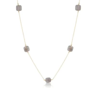 15" Admire Simplicity Choker Labradorite