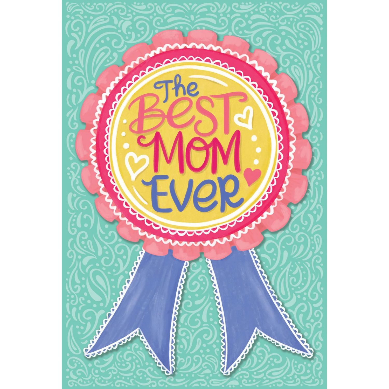 Best Mom Ribbon Mother's Day Card