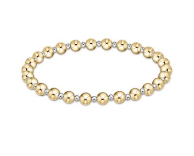 Classic Grateful Mixed Metal Bracelet 5mm