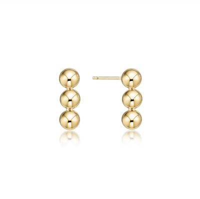Joy Stud Gold Earrings 6mm