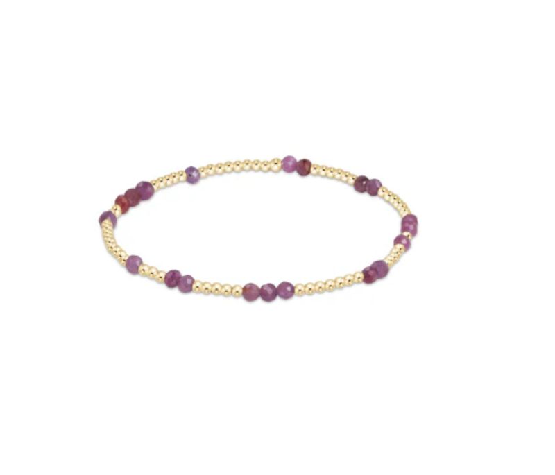 Hope Unwritten Gemstone Bracelets Ruby