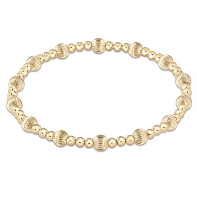 Dignity Sincerity Gold Bracelet 5mm