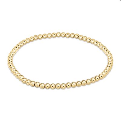 Classic Gold Bracelet 3mm