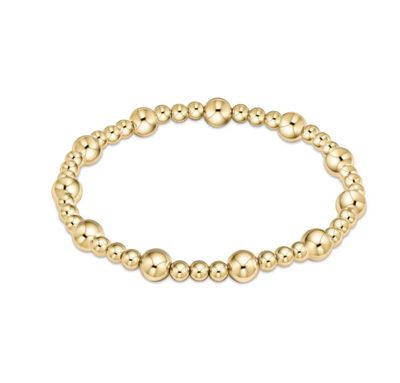 Classic Sincerity Gold Bracelet 6mm