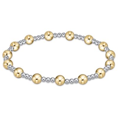 Classic Sincerity Mixed Metal Bracelet 5mm