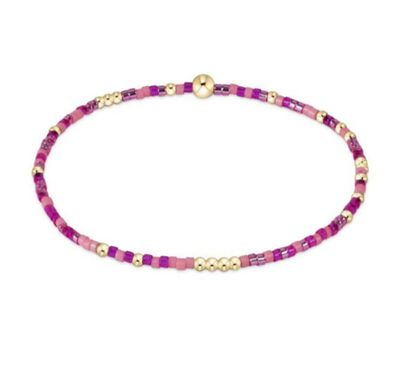 Enewton Extends Hope Unwritten gold beaded bracelet, stackable stretch bracelet for everyday wear
