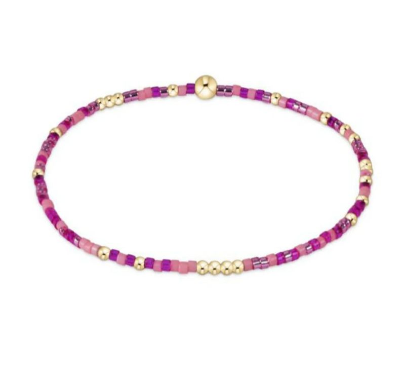 Enewton Extends Hope Unwritten gold beaded bracelet, stackable stretch bracelet for everyday wear
