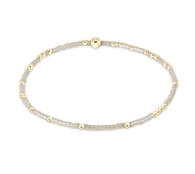 Enewton Extends Hope Unwritten gold beaded bracelet, stackable stretch bracelet for everyday wear
