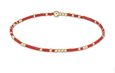 Gameday Hope Unwritten Bracelet Bright Red