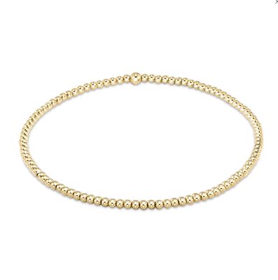 Classic Gold Bracelet 2mm