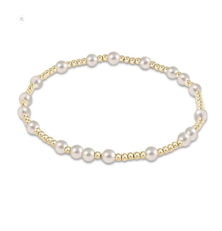 Hope Unwritten Pearl 4mm Bracelet
