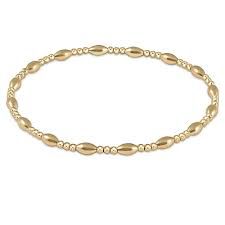 Harmony Sincerity Gold Bead Bracelet 2mm
